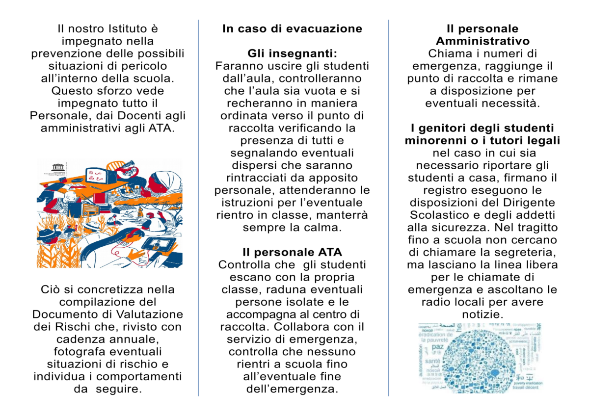 Informativa Sulla Sicurezza A Scuola Cpia Al Novi Ligure